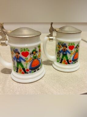 Vintage German Miniature Beer Steins
“BMF Schnapskrugerl”